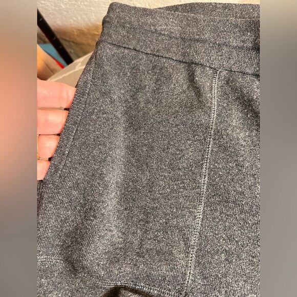 Johnny Was CALME Heather Gray Joggers Elastic Waistband and Tapered Leg XL - Picture 6 of 13